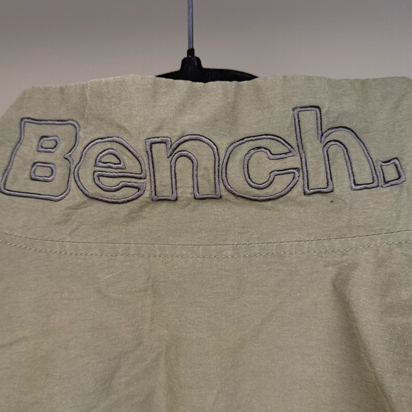 Bench Womens XL Olive Green Light Utility Zip Jacket | Minimalist Fall Staple - Picture 7 of 10